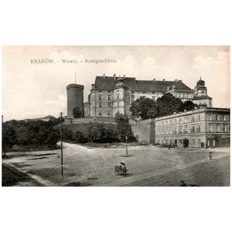 Kraków. - Wawel. - Königsschloss. 1733 Ś