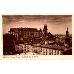 Kraków. Panorama Wawelu. Cracovie. Vue de Wawel.