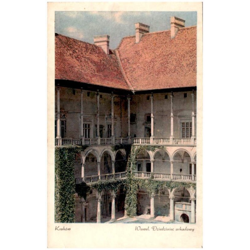 Kraków. Wawel. Dziedziniec arkadowy