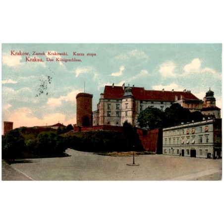 Kraków. Zamek Krakowski. Kurza stopa. Krakau. Das Königsschloss.