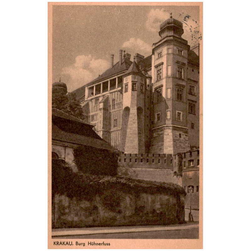 Krakau. Burg Hühnerfuss