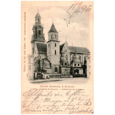 Kościół Katedralny w Krakowie. L'eglise cathédrale de Cracovie. - Kathedralkirche in Krakau.
