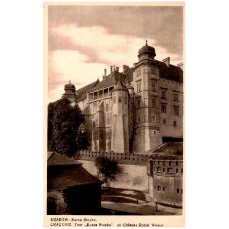 Kraków. Kurza Stopka. Cracovie. Tour "Kurza Stopka" au Château Royal Wawel.