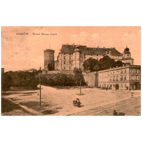 Kraków. - Wawel (Kurza stopa). 12334 Ś