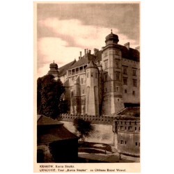 Kraków. Kurza Stopka. Cracovie. Tour "Kurza Stopka" au Château Royal Wawel.
