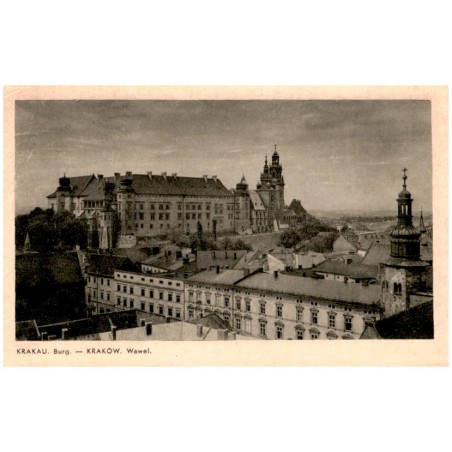 Krakau. Burg. - Kraków. Wawel.