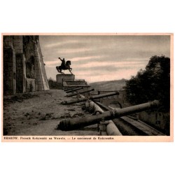 Kraków. Pomnik Kościuszki na Wawelu. - Le monument de Kościuszko.