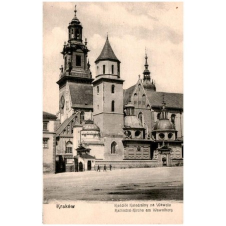 Kraków. Kościół Katedralny na Wawelu. Kathedral-Kirche am Wawelberg