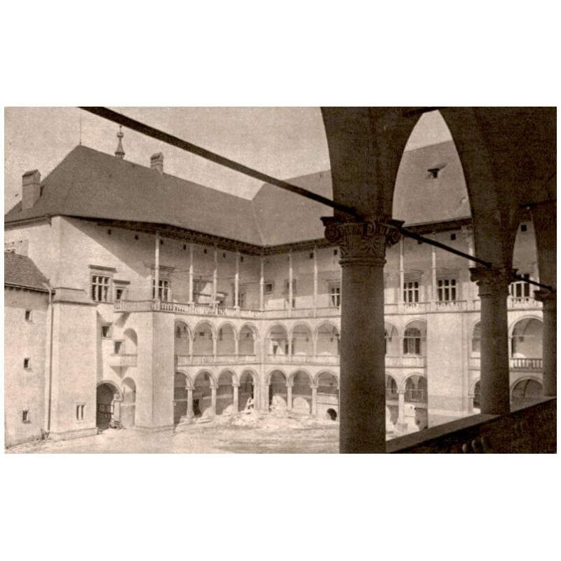 Wawel. Podworzec arkadowy. Fot. inż K. Cybulski