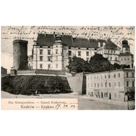 Kraków - Krakau. Das Königsschloss. - Zamek Krakowski.