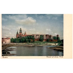 Kraków. Wawel od strony Wisły
