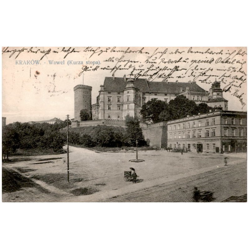 Kraków. - Wawel (Kurza stopa). 12334 Ś