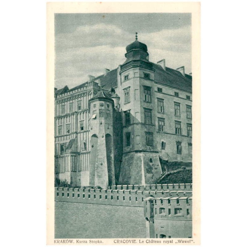 Kraków. Kurza Stopka. Cracovie. Le Château royal "Wawel.