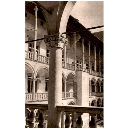 Wawel. Fragment z podworca arkadowego. Fot. inż K. Cybulski