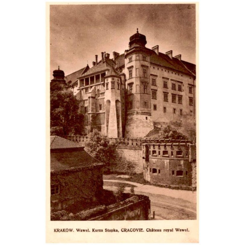 Kraków. Wawel. Kurza Stopka. Cracovie. Château royal Wawel.