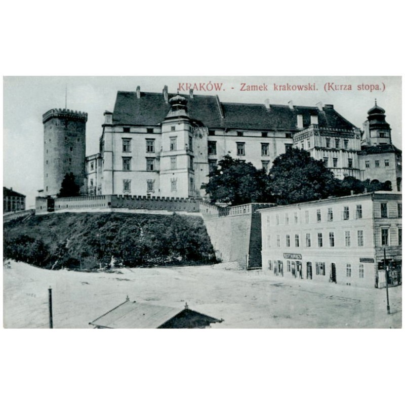 Kraków. - Zamek krakowski. (Kurza stopa.) 4085