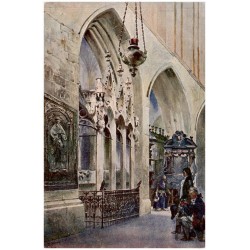 Tadeusz Kościuszko przed grobowcem Władysława Łokietka. Kościuszko vor dem Grabmal des Königs Ladislaus Łokietek. Thadée Kościus