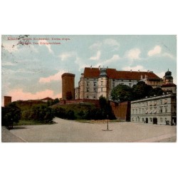 Kraków. Zamek Krakowski. Kurza stopa. Krakau. Das Königsschloss.
