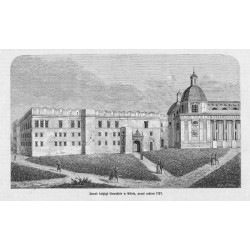"Zamek książąt litewskich w Wilnie, przed rokiem 1797."