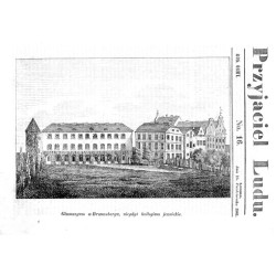 "Gimnazyum w Braunsbergu, niegdyś kollegium jezuickie."