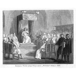 "Kazimierz Wielki nadaje Polsce statut "Wiślickim" zwany r. 1347."