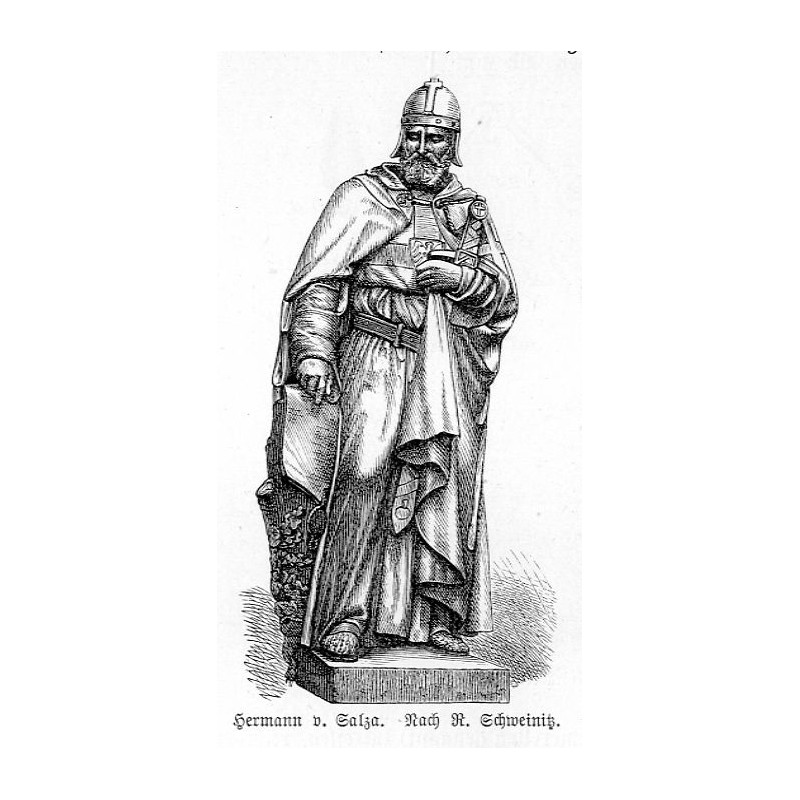 "Hermann v. Salza. Nach R. Schweinitz."