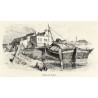 [1] "Königsberg: Fischerboote am Pregel." [2] "Bording mit Kohlen."
