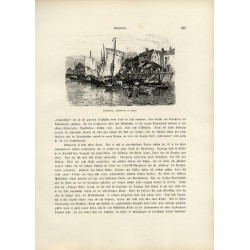 [1] "Königsberg: Fischerboote am Pregel." [2] "Bording mit Kohlen."