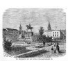 "Der Königsgarten mit den Denkmal Friedrich Wilhelms III."