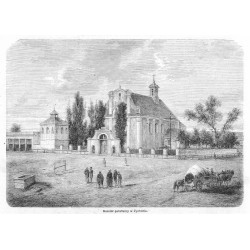 "Kościół parafialny w Żychlinie."