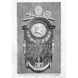 Pomnik biskupa Ignacego Krasickiego w katedrze płockiej / "POMNIK BISKUPA IGN. KRASICKIEGO W KATEDRZE PŁOCKIEJ."