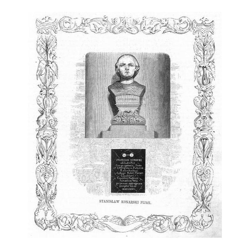 Stanisław Konarski pijar / "STANISŁAW KONARSKI PIJAR."