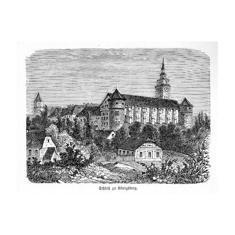 "Schloß zu Königsberg."
