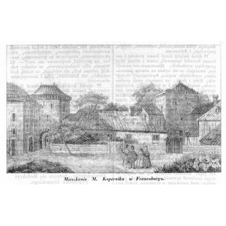"Mieszkanie M. Kopernika w Frauenbergu."