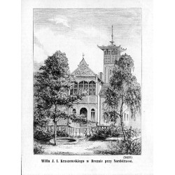 "Willa J. I. Kraszewskiego w Dreznie przy Nordstrasse. (5439)"
