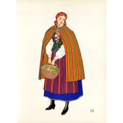 "32) Paysanne d'Opoczno (District de Radom). POLOGNE"