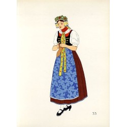 "33) Jeune Fille de Haute-Silésie. POLOGNE"