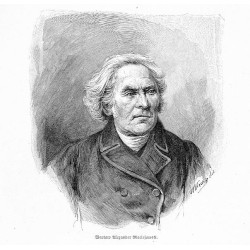 "Wacław Alexander Maciejowski." / "Wacław Alexander Maciejowski nach dem Holzschnitt in der Zeitschrift "Kłosy" (Warschau 1883)