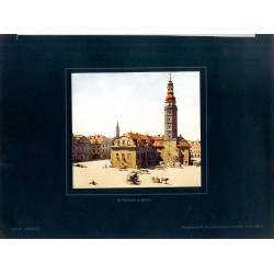 "Der Marktplatz in Bunzlau Tafel 25. Schlesien II."