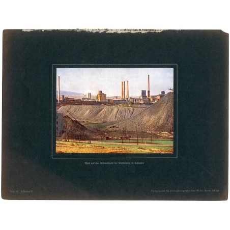 "Blick auf den Juliusschacht bei Waldenburg in Schlesien Tafel 27. Schlesien II."