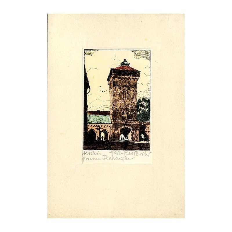 "Kraków Brama Floriańska"