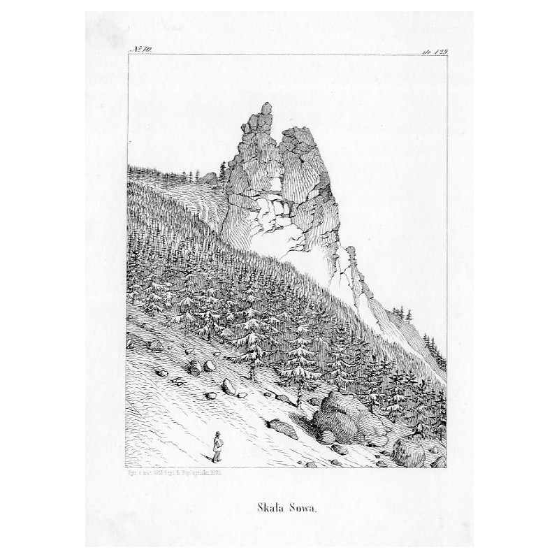 "Nr 70. Skała Sowa."