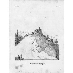 "No. 38. Rozwaliny zamku Spiża."