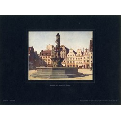 "Brunnen vom Neumarkt in Breslau Tafel 20. Schlesien."