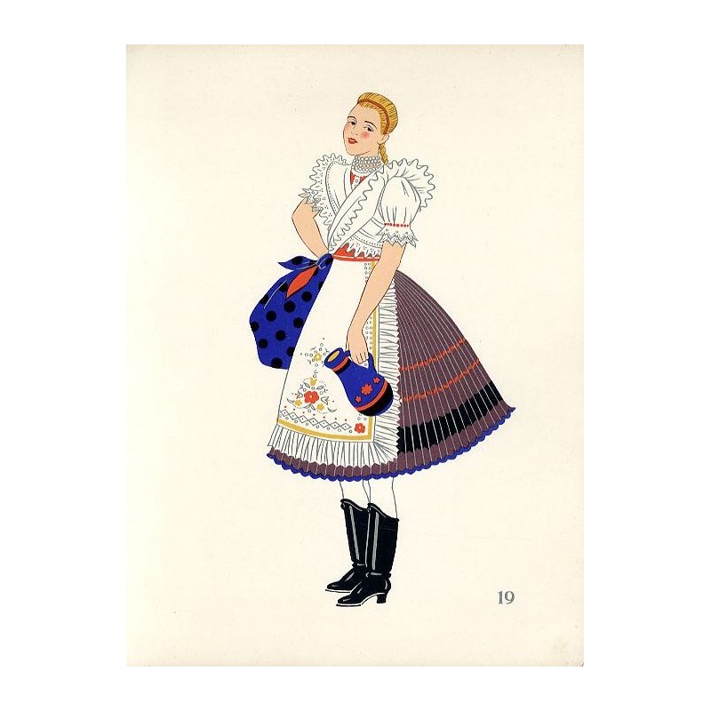 "19) Jeune Fille de Buják. HONGRIE"