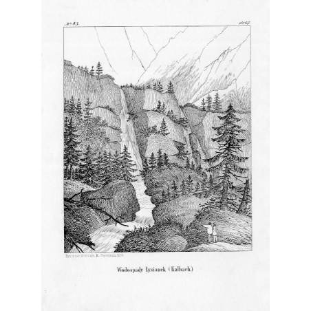 "Nro 43. Wodospady Łysianek (Kalbach.)"