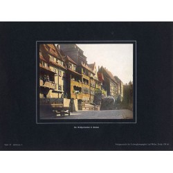 "Die Weißgerberohle in Breslau Tafel 17. Schlesien." / Wrocław. Ulica Białoskórnicza