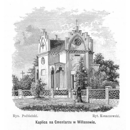"Kaplica na Cmentarzu w Willanowie."