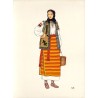 "38) Paysanne de Hutzul. POLOGNE"