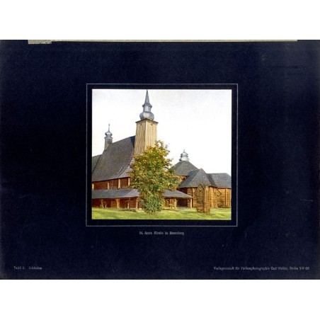 "St. Anna Kirche in Rosenberg Tafel 5. Schlesien."